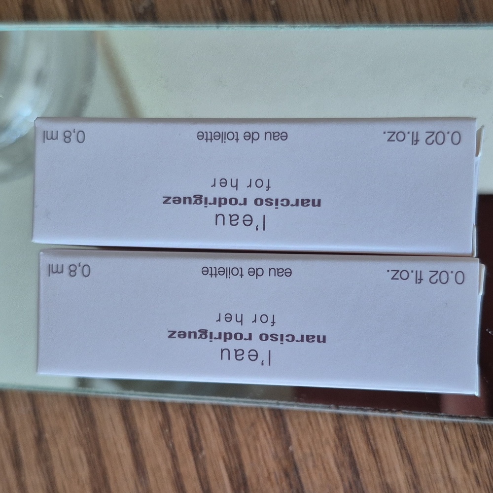 2 x Narciso Rodriguez for Her L'Eau EDT